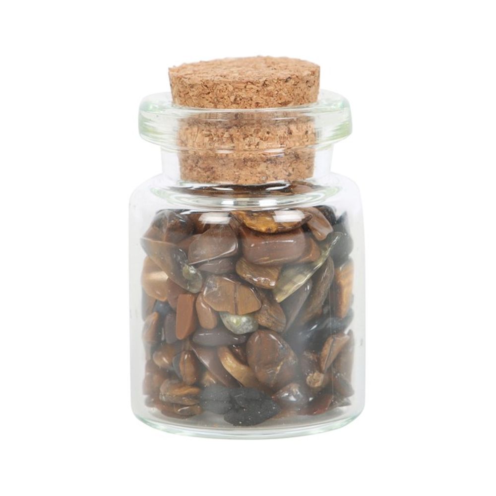 Jar of Confidence Tiger’s Eye Crystal in a Matchbox: 4 - By Gift Moments