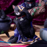 Jinx Black Cat Figurine Wiccan Witch Gothic Ornament: 1 - Figurines Small (Under 15cm) By NN Designs