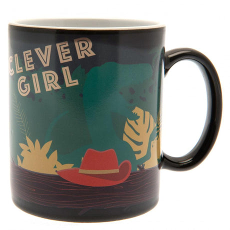 Clever Girl Heat Changing Mug: 4 - Mugs By Jurassic Park