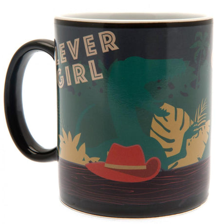 Clever Girl Heat Changing Mug: 3 - Mugs By Jurassic Park