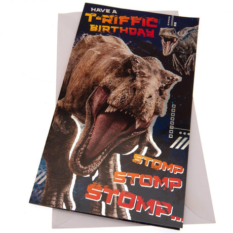 Jurassic World Action-Packed Birthday Card: 1 - Greeting Cards By Jurassic World