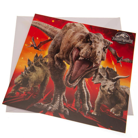 Jurassic World Dinosaur Birthday Card: 1 - Greeting Cards By Jurassic World