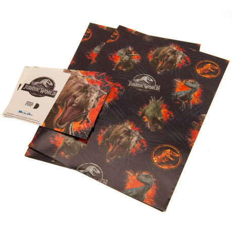 Jurassic World Dinosaur Gift Wrap Set: 1 - Gift Wrap & Bags By Jurassic World