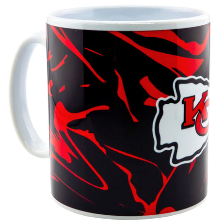 Kansas City Chiefs Camo Ceramic Mug: 3 - Mugs By American Sports