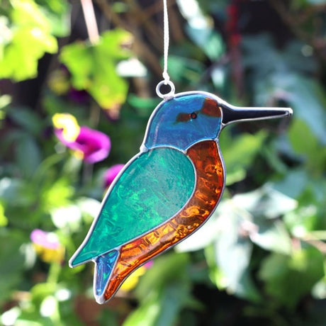 Kingfisher Bird Suncatcher: 1 - Suncatchers By Gift Moments