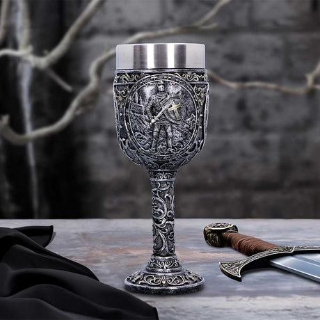 Knight of Honour Goblet Medieval Knight Drinkware: 1 - Goblets & Chalices By NN Designs