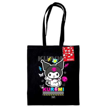 Kuromi Canvas Tote Bag: 2 - Bags By Kuromi