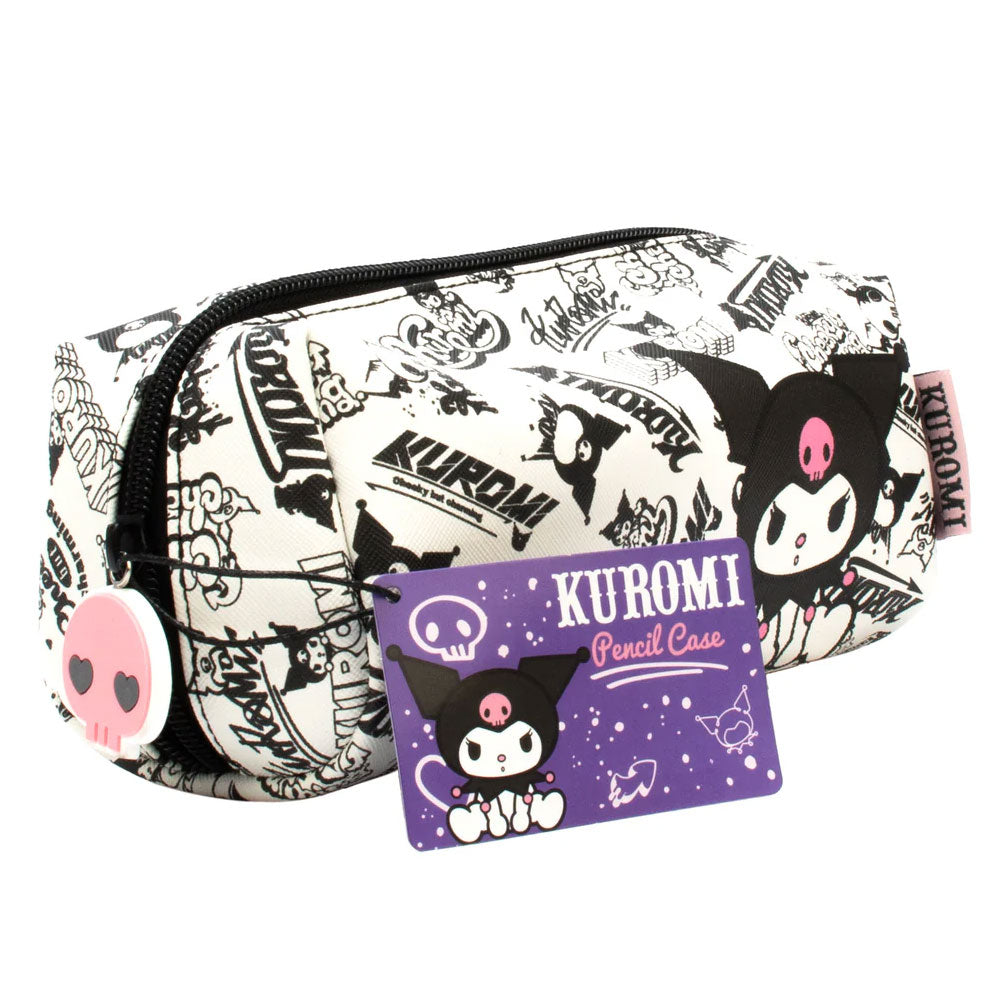 Kuromi Zipped Pencil Case: 4 - Pencil Cases & Sets By Kuromi