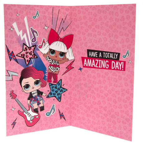 L.O.L. Surprise Rocker Birthday Card: 3 - Greeting Cards By L.O.L. Surprise