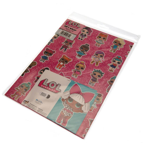 L.O.L. Surprise Colourful Gift Wrap Sheets: 4 - Gift Wrap & Bags By L.O.L. Surprise