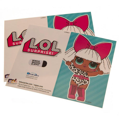 L.O.L. Surprise Colourful Gift Wrap Sheets: 3 - Gift Wrap & Bags By L.O.L. Surprise