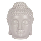 Large Grey Buddha Head Oil Burner: 2 - Oil & Wax Burners By Gift Moments