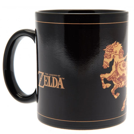 Hyrule Map Heat Changing Coffee Mug: 2 - Mugs By The Legend Of Zelda