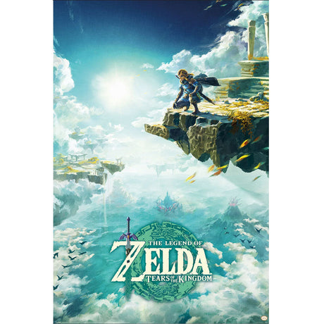 The Legend Of Zelda Poster Hyrule Skies 106: 1 - Posters By The Legend Of Zelda