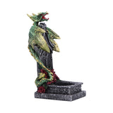 Light of the Dragon Green Ornamental Tealight Holder: 5 - Candles & Holders By NN Designs