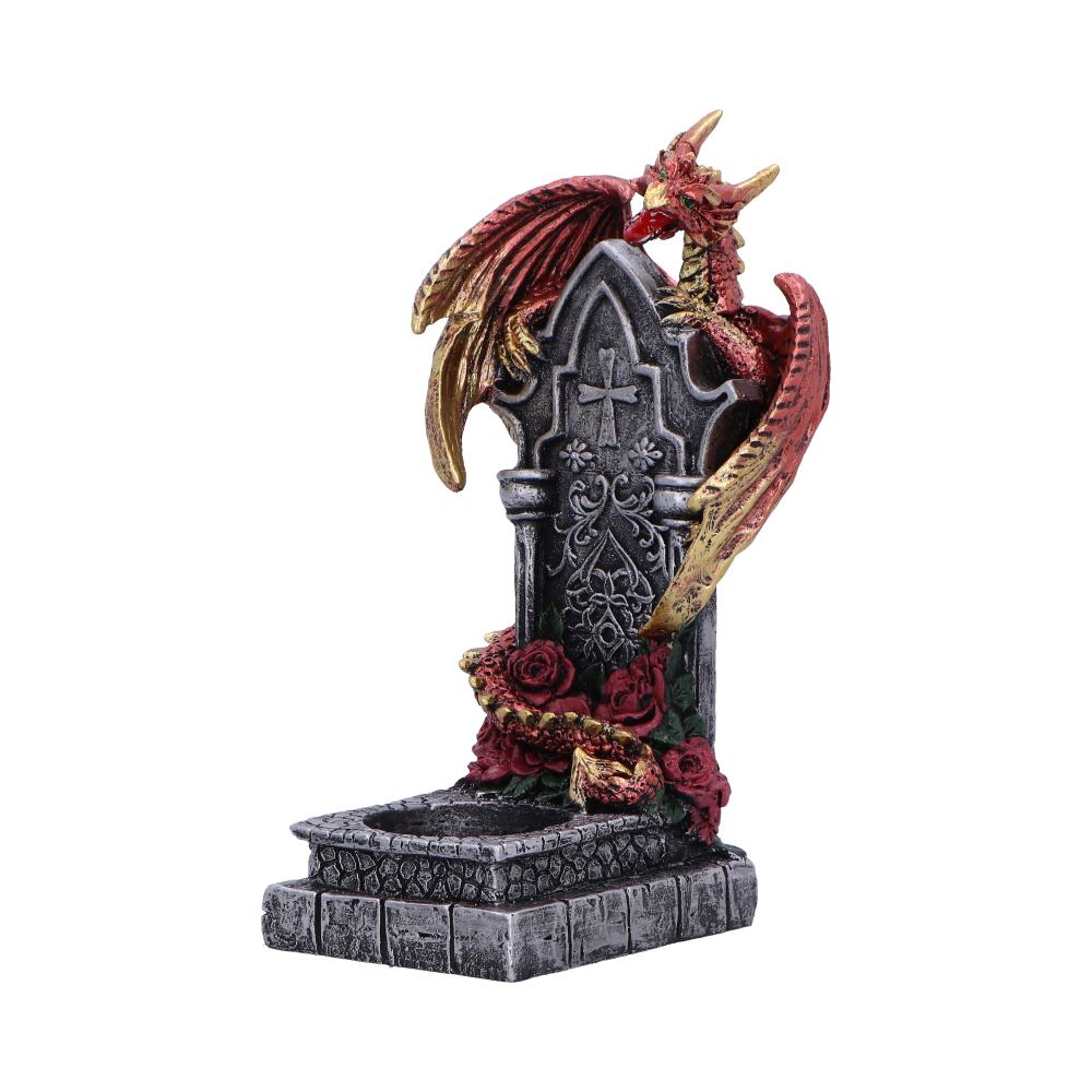 Light of the Dragon Red Ornamental Tealight Holder: 3 - Candles & Holders By NN Designs