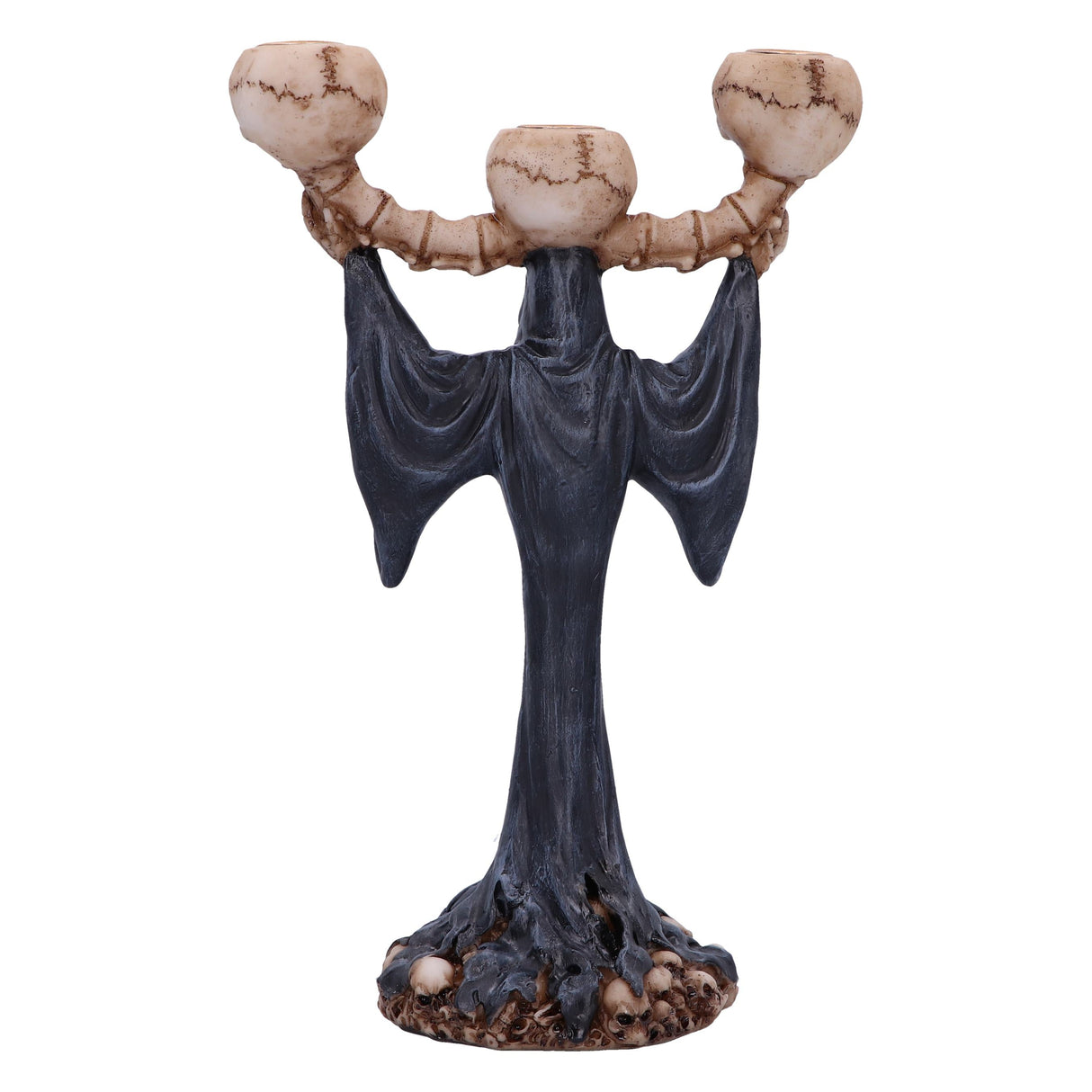 Light the Way Reaper Skull Tea Light Holder: 4 - Candles & Holders By Gift Moments