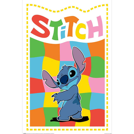 Lilo & Stitch Chequered Maxi Poster: 1 - Posters By Lilo & Stitch