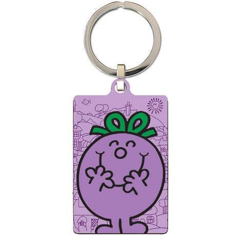 Little Miss Naughty Metal Keyring: 2 - Keyrings By Mr. Men And Little Miss