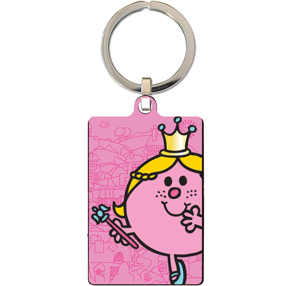 Little Miss Princess Metal Keyring: 2 - Keyrings By Mr. Men And Little Miss