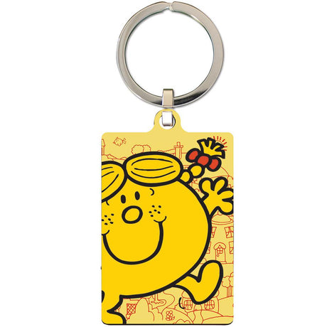 Little Miss Sunshine Metal Keyring: 2 - Keyrings By Mr. Men And Little Miss