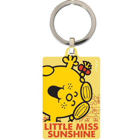 Little Miss Sunshine Metal Keyring: 1 - Keyrings By Mr. Men And Little Miss