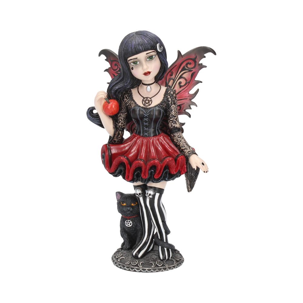 Little Shadows Hazel Figurine Gothic Fantasy Cat Fairy Ornament: 2 - Figurines Medium (15-29cm) By NN Designs