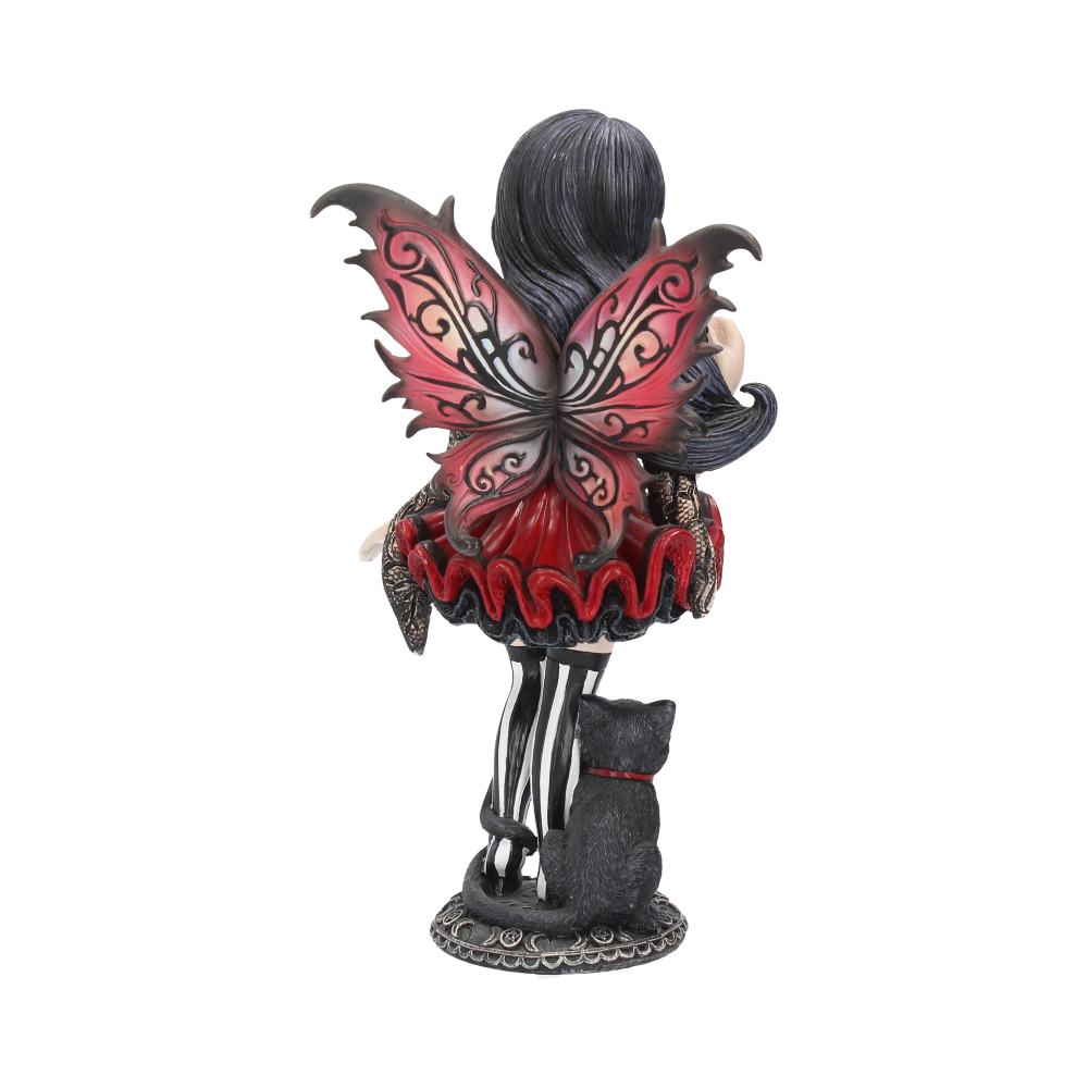 Little Shadows Hazel Figurine Gothic Fantasy Cat Fairy Ornament: 5 - Figurines Medium (15-29cm) By NN Designs