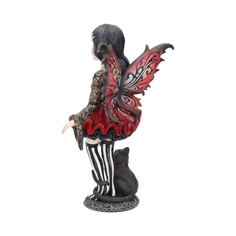 Little Shadows Hazel Figurine Gothic Fantasy Cat Fairy Ornament: 4 - Figurines Medium (15-29cm) By NN Designs