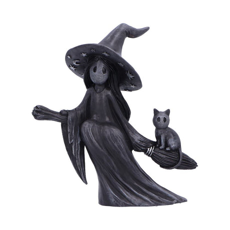 Little Souls Beam Witch on Broom Figurine: 2 - Figures & Collectables By NN Designs