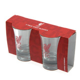 Liverpool FC 2pk Shot Glass Set: 3 - Glassware By Liverpool