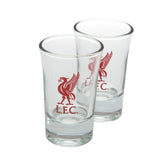 Liverpool FC 2pk Shot Glass Set: 2 - Glassware By Liverpool