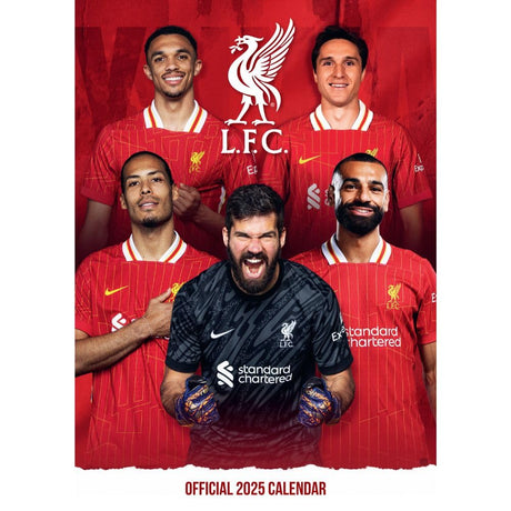 Liverpool FC A3 Calendar 2025: 1 - Calendars & Planners By Liverpool