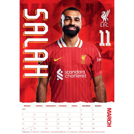 Liverpool FC A3 Calendar 2025: 2 - Calendars & Planners By Liverpool