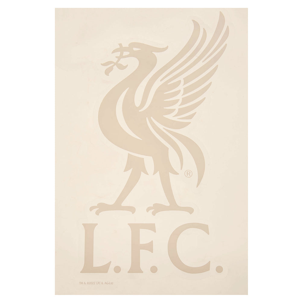 Liverpool FC A4 Car Decal LB: 1 - Car Accessories By Liverpool