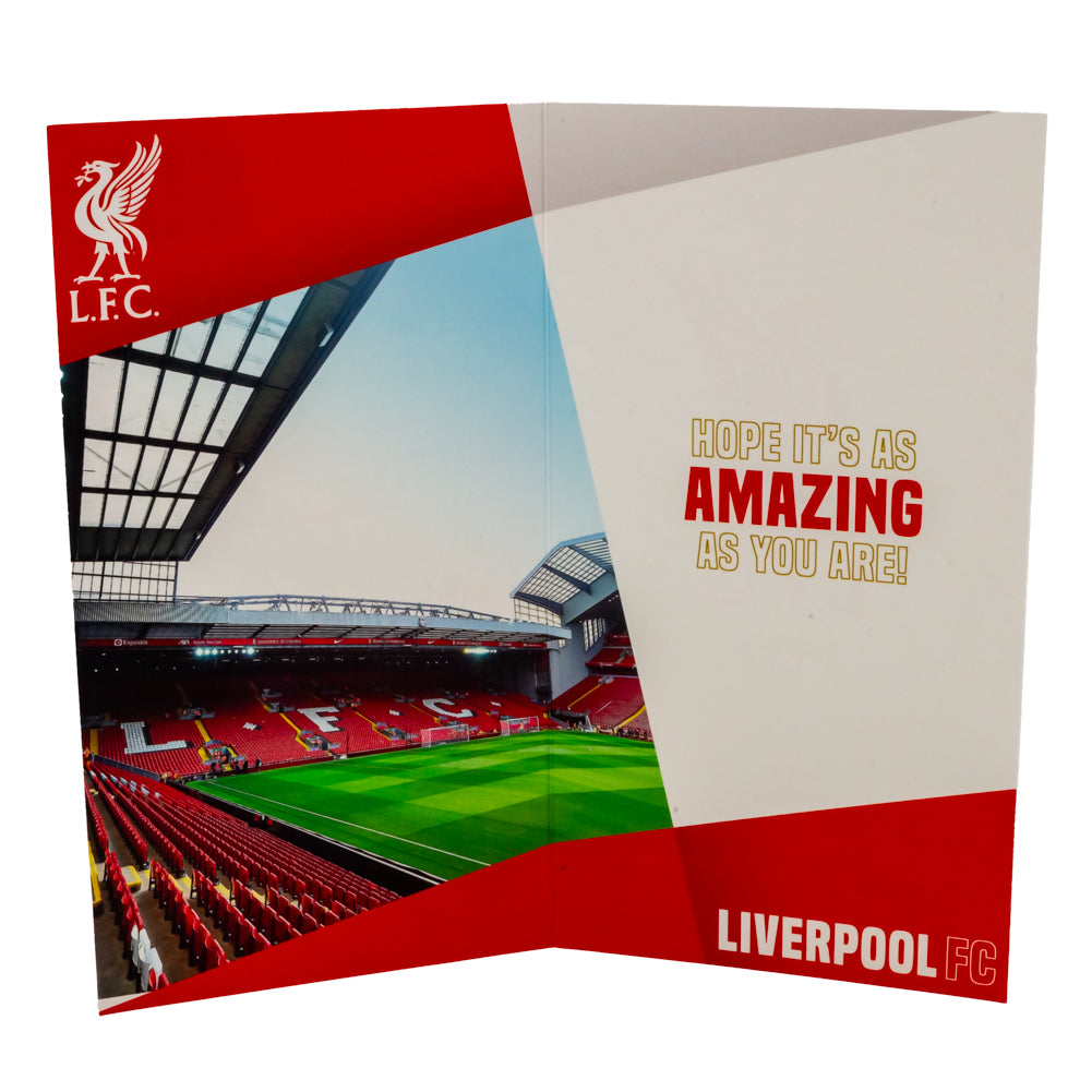 Liverpool FC Birthday Card Super Son: 3 - Greeting Cards By Liverpool