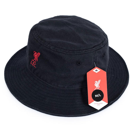 Liverpool FC Black Bucket Hat: 2 - Caps & Hats By Liverpool