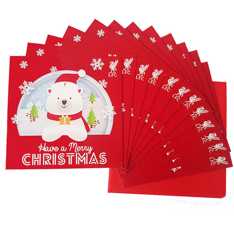 Liverpool FC Polar Bear Christmas Cards: 1 - Christmas By Liverpool