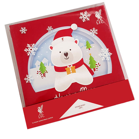 Liverpool FC Polar Bear Christmas Cards: 2 - Christmas By Liverpool