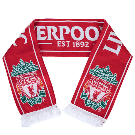 Liverpool FC Crest Scarf: 2 - Scarves By Liverpool