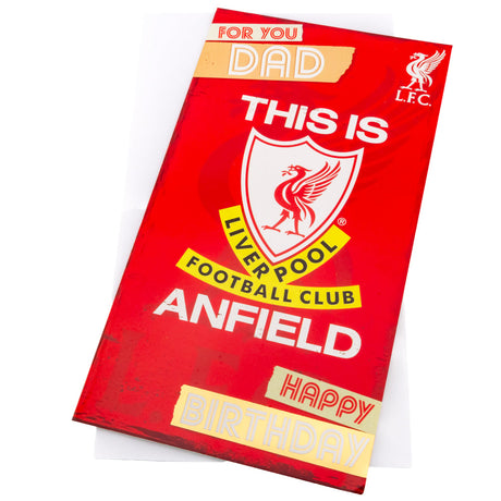 Liverpool FC Dad Birthday Card: 1 - Greeting Cards By Liverpool