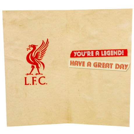 Liverpool FC Dad Birthday Card: 3 - Greeting Cards By Liverpool