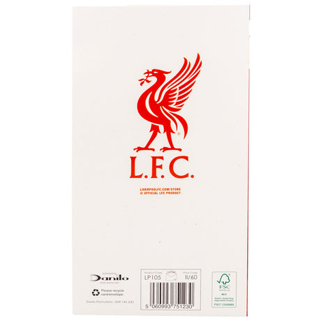 Liverpool FC Dad Birthday Card: 4 - Greeting Cards By Liverpool