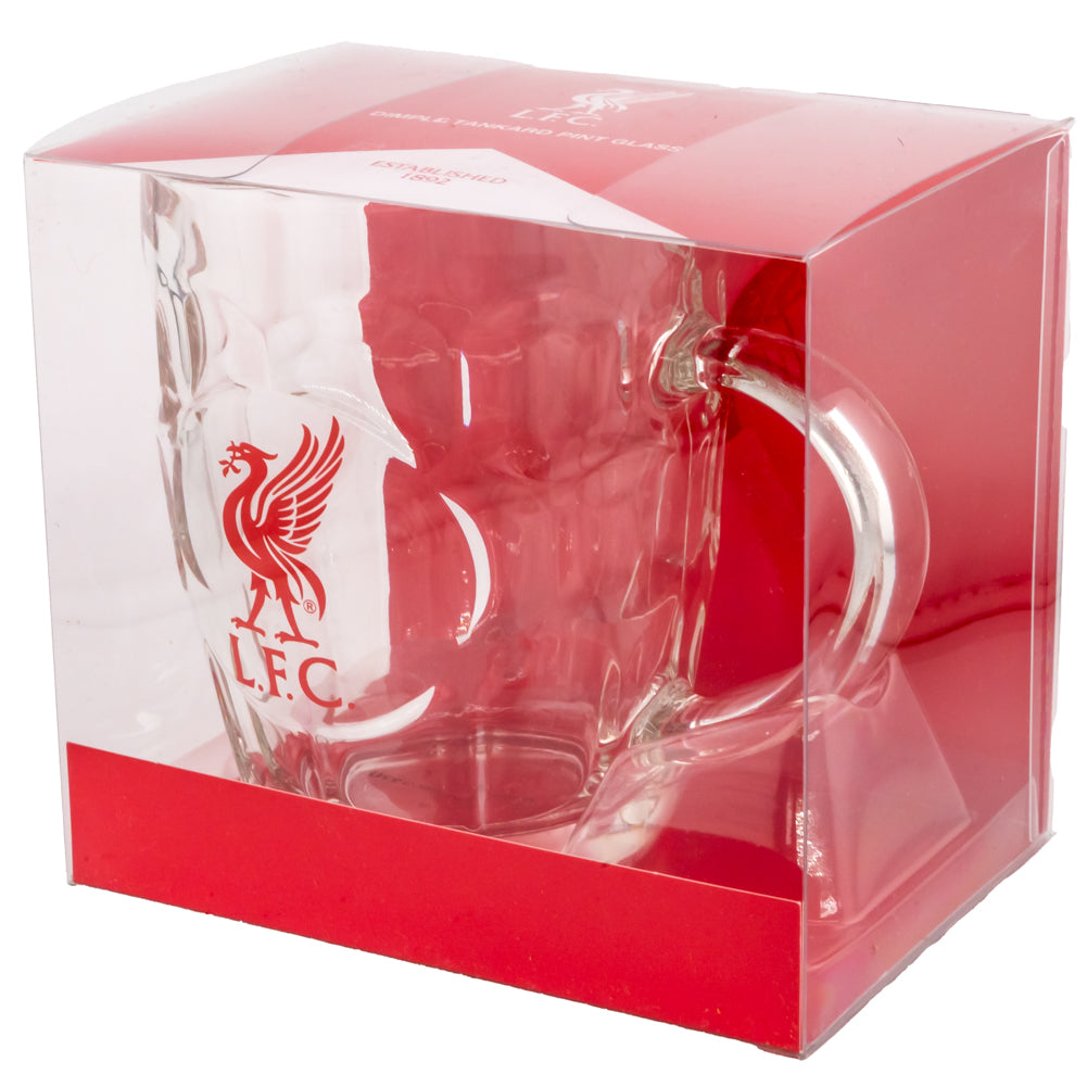 Liverpool FC Dimple Glass Tankard 500ml: 2 - Glassware By Liverpool