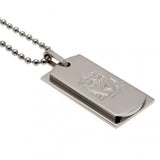 Liverpool FC Double Dog Tag & Chain: 2 - Jewellery By Liverpool