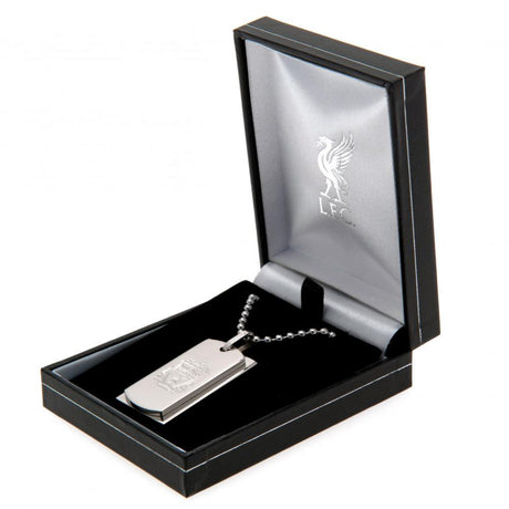 Liverpool FC Double Dog Tag & Chain: 1 - Jewellery By Liverpool