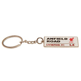 Liverpool FC Embossed Street Sign Keyring: 3 - Keyrings By Liverpool