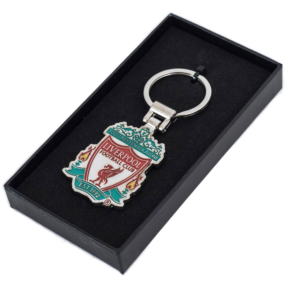 Liverpool FC Executive Crest Metal Keyring: 3 - Keyrings By Liverpool