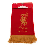 Liverpool FC Gold Liverbird Scarf: 4 - Scarves By Liverpool