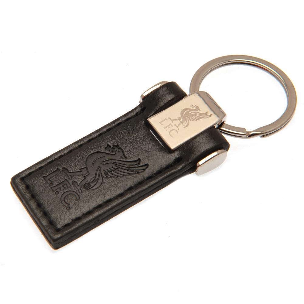 Liverpool FC Leather Key Fob: 3 - Keyrings By Liverpool